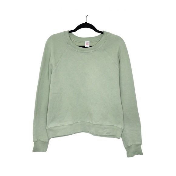 Re/Done Classic Raglan Pullover Sweatshirt. - Picture 1 of 5